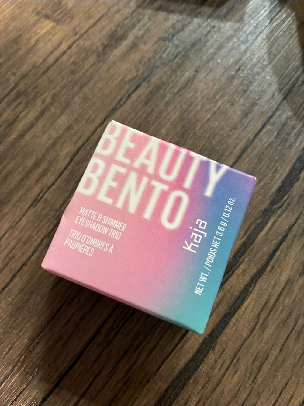 Kaja Bento Stacked Eyeshadow Trio - Pink Brown Mix